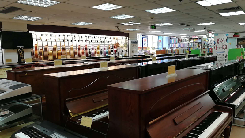 重庆新华书店乐器销售中心店面展示
